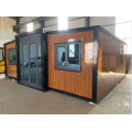 prefab collapsible container house sliding home office
